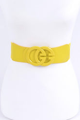 CG Logo Tonal Elastic Fashion Belt